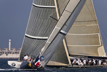 14 11 2010 - Dubai (UAE) - Dubai Louis Vuitton Trophy -  BMW ORACLE Racing - Training - Race Day 1