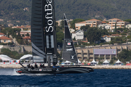 08 09 2016, Toulon (FRA, 83), Louis Vuitton America's Cup Series Toulon, open training