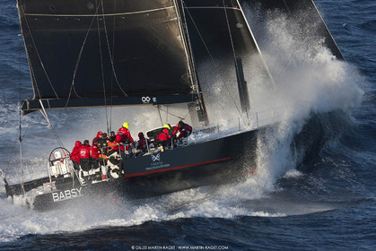 09 10 2017, Calvi (FRA,20), VOR 70 Babsy, Tentative de record autour de la Corse à la voile, skipper Franck Cammas