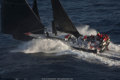 09 10 2017, Calvi (FRA,20), VOR 70 Babsy, Tentative de record autour de la Corse à la voile, skipper Franck Cammas
