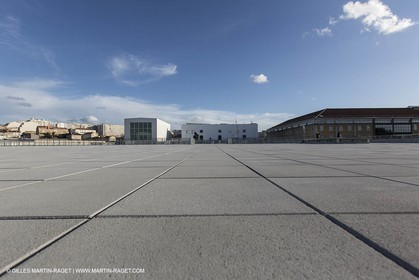 22 01 2013, Marseille, Fra, 13, Marseille Provence 2013, European Capital of Culture, Belle of May Revisited industrial site, Panorama Tower