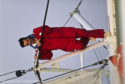 Commodore explorer - Bruno Peyron - 1993 - Record de la méditerranée