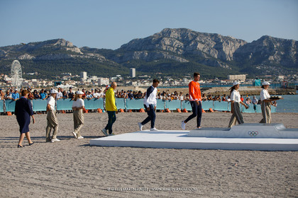Paris 2024, Sailing, 49er Medals ceremony