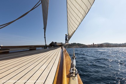 01 10 2011 - Saint Tropez (FRA,13) - Voiles de Saint Tropez 2011 - Classic Yachts - Day 5 - Onboard Mariquita