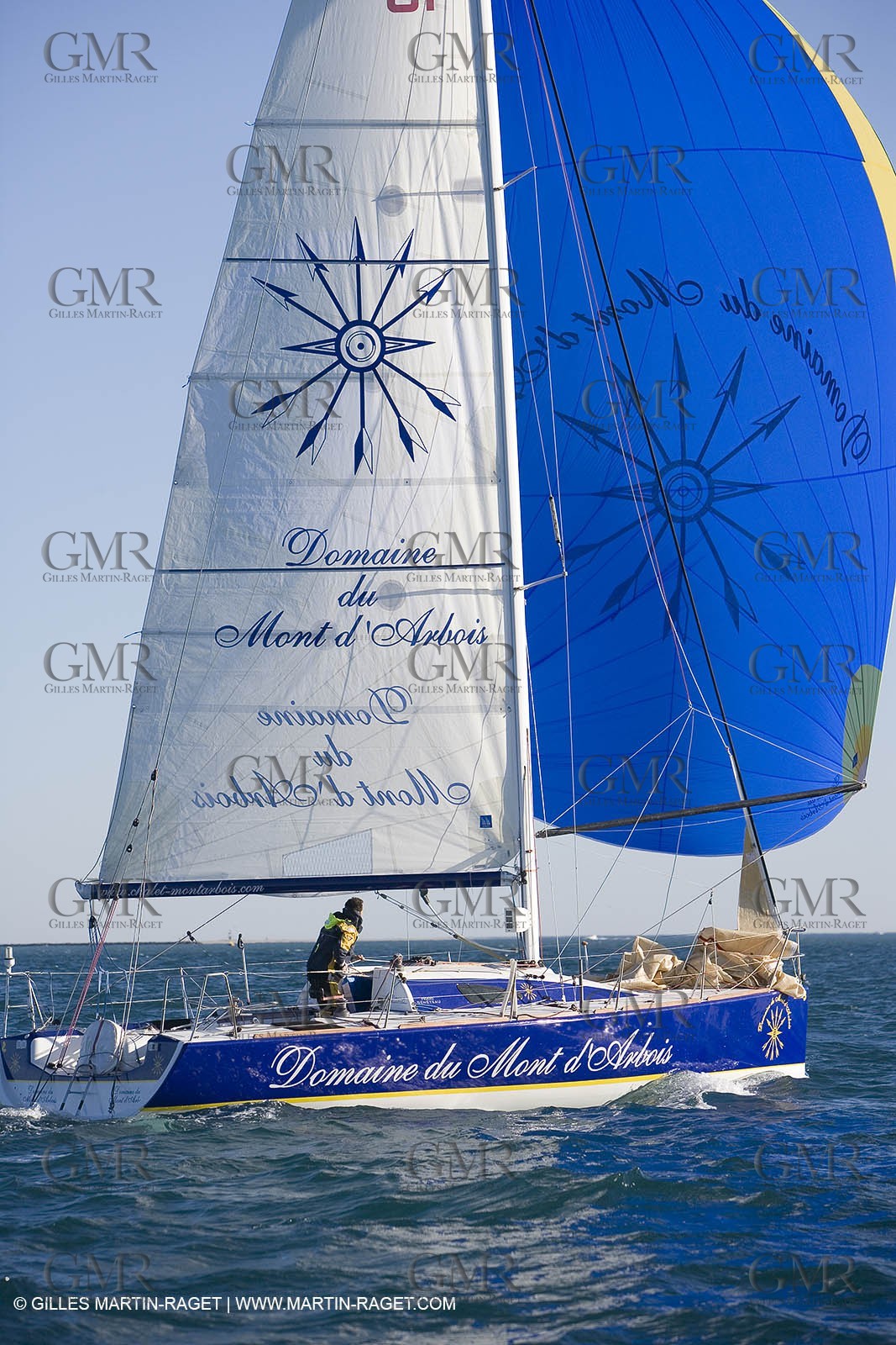 15 02 2007 - La Grande Motte (FRA) - Onedesign Figaro II - Thierry Duprey du Vorsent (Domaine de Monts d'Arbois)