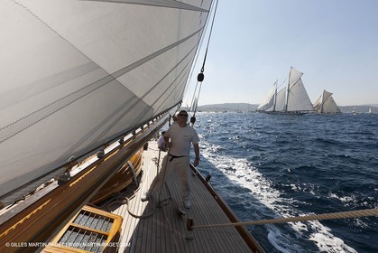 01 10 2011 - Saint Tropez (FRA,13) - Voiles de Saint Tropez 2011 - Classic Yachts - Day 5 - Onboard Mariquita