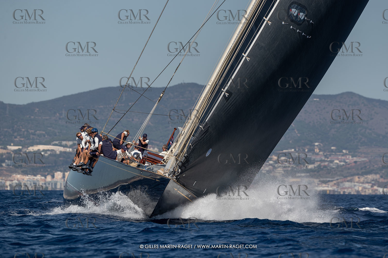 04 10 2024, Barcelona (ESP), 37th America's Cup, Louis Vuitton Cup Final, Race Day 7
