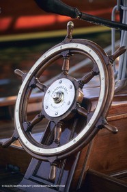 Yachts classiques, détails d'accastillage