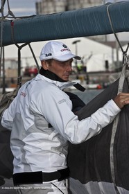 06 02 2010 - Valencia (ESP) - 33rd America's Cup - BMW ORACLE Racing - Day off 1 - Getting the yacht ready
