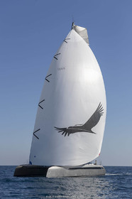 16 02 2019, Porquerolles (FRA,83), Gunboat 68 sail testing  3