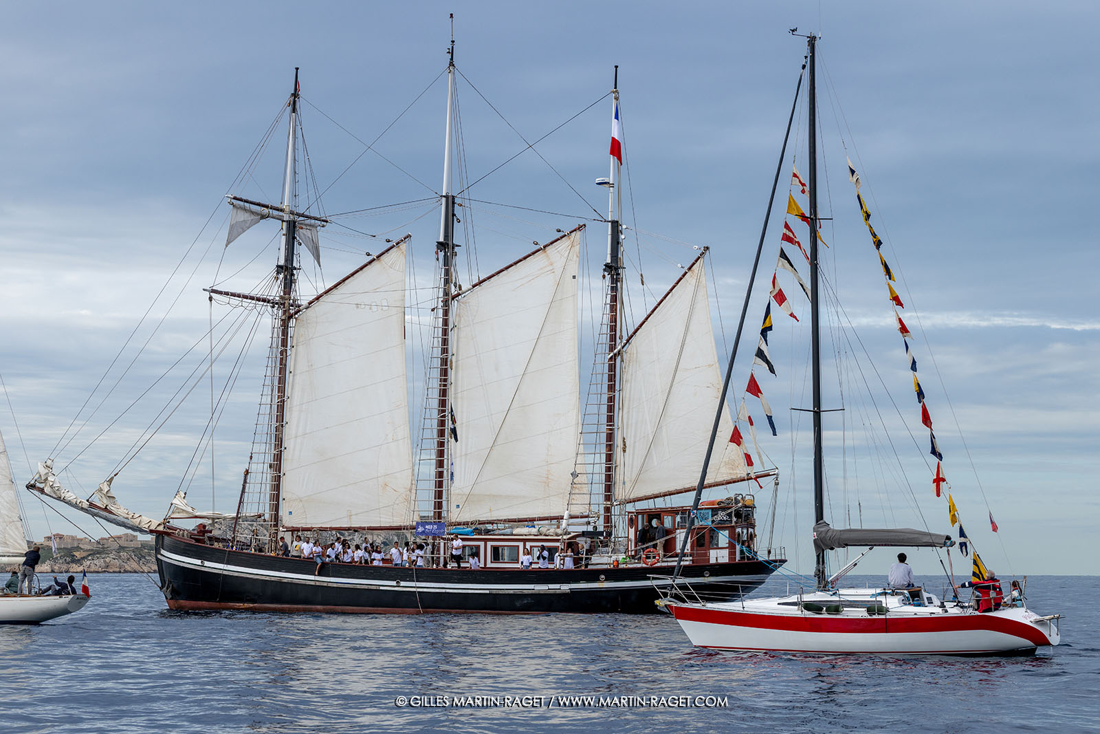 25 10 2025, Marseille (FRA), MED25 - Armada pour la Paix - Arrivée du Bel Espoir à Marseille