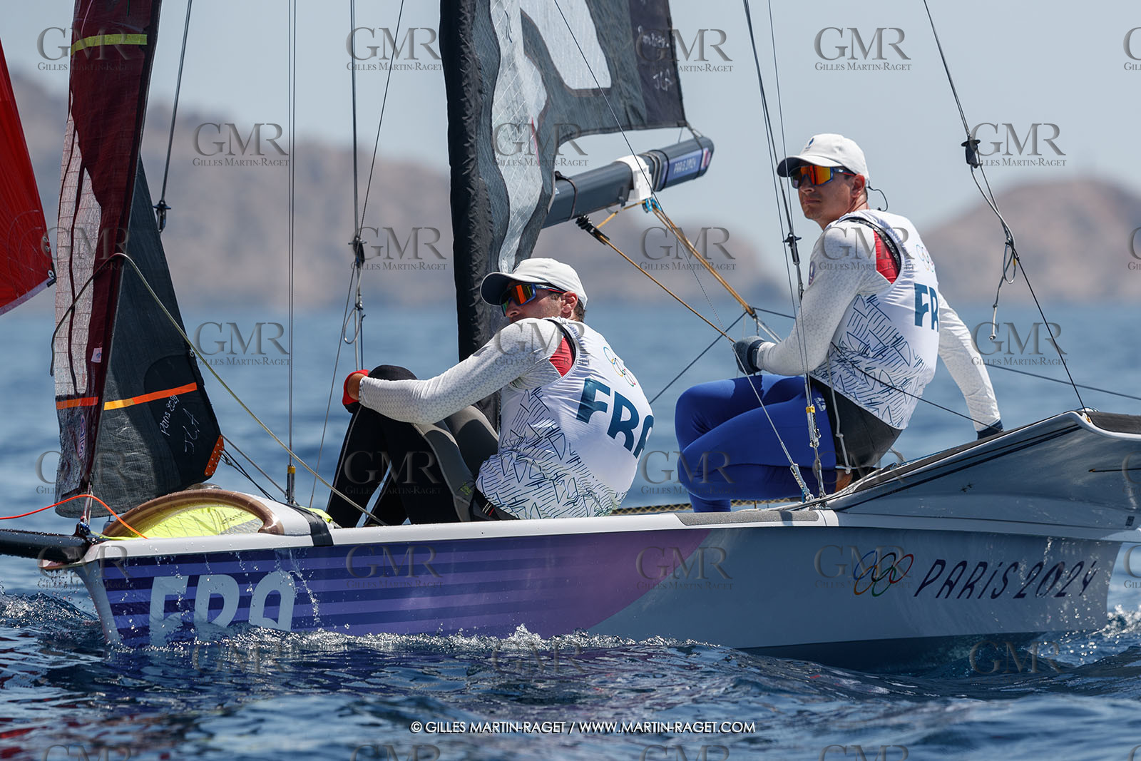 25 07 2024, Marseille (FRA), Paris 2024 Olympic Games, Sailing, Free trainings