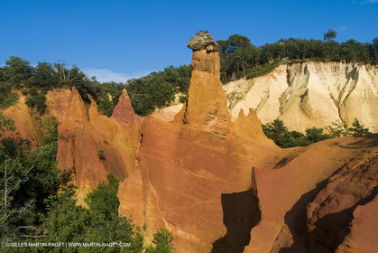21 06 2018, Rustrel (FRA, 84), Anciennes carrières d'ocre