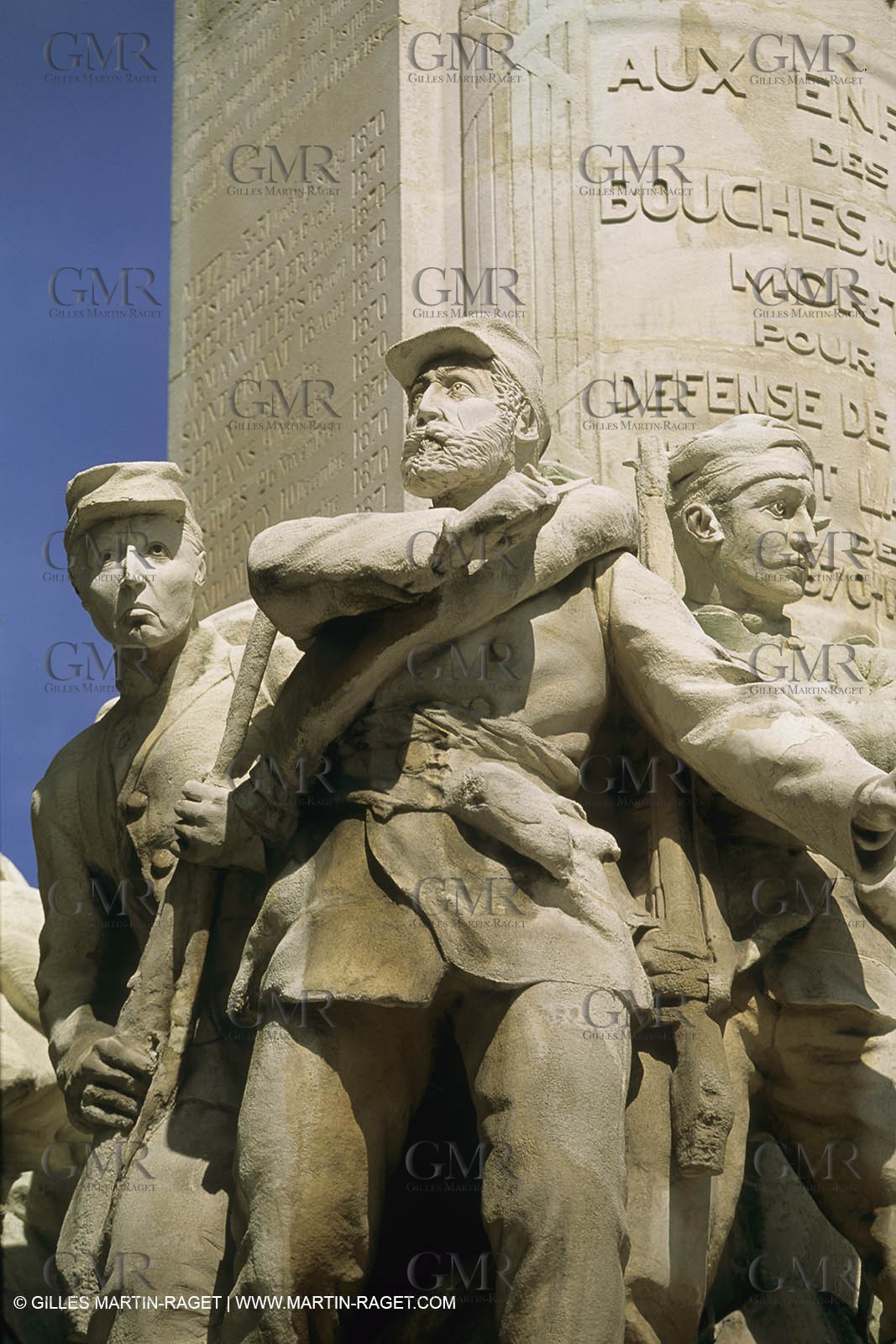 Marseille historical heritage (check keywords for more infos), Monuments aux morts
