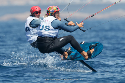 06 08 2024, Marseille (FRA), Paris 2024 Olympic Games, Sailing, Race Day 9