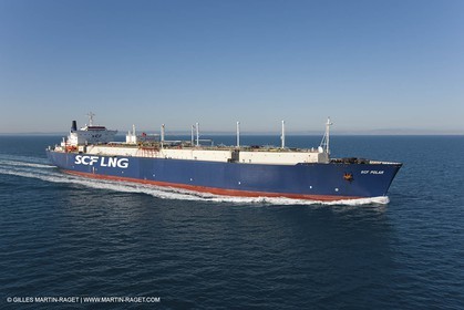 29 05 2009 - Fos  Mer (FRA, 13) - Methane tanker SCF Polar