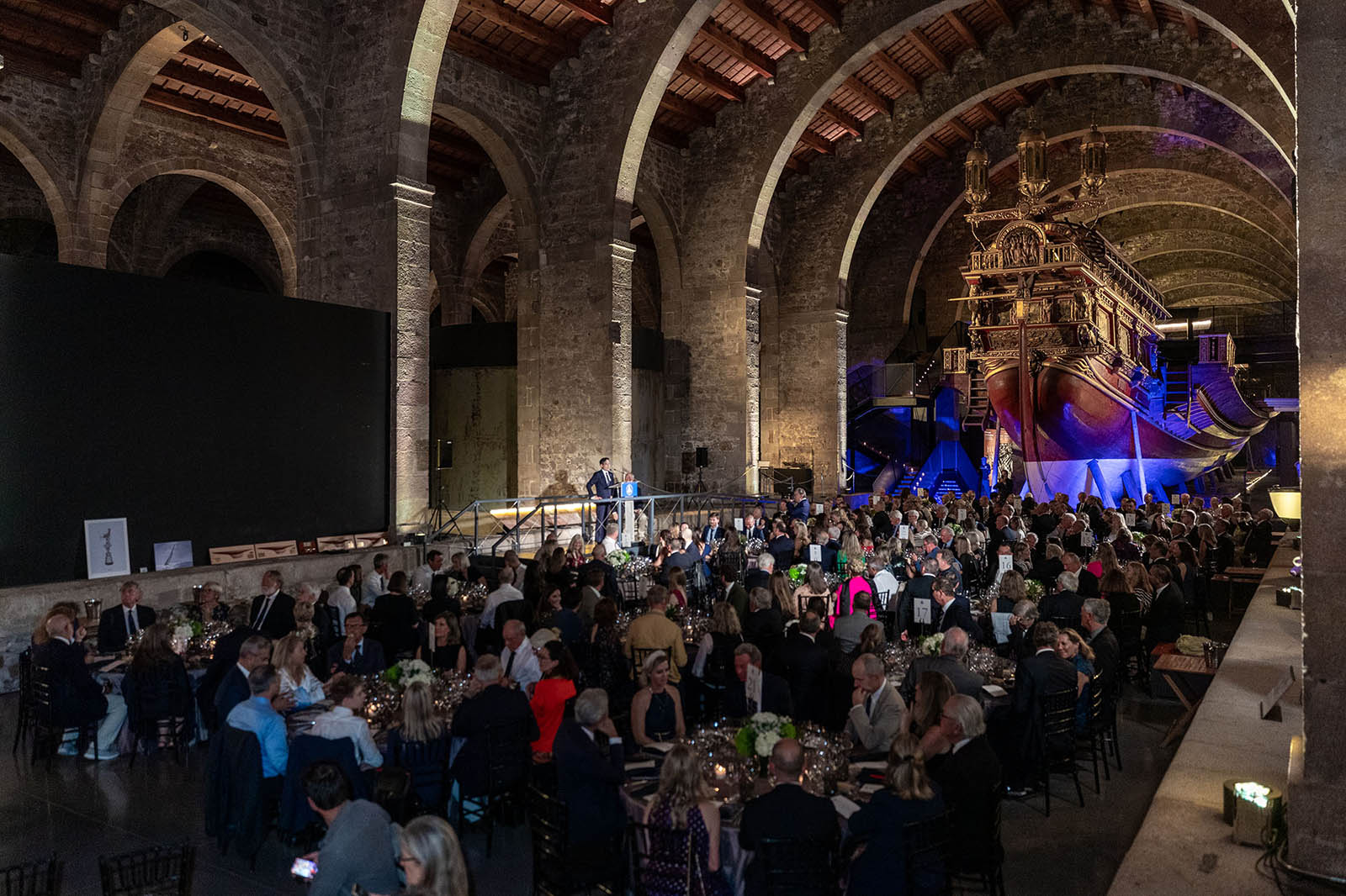 14 10 2024, Barcelona (ESP), Louis Vuitton 37th America's Cup, Final Match, Race Day 3, Hall Of Fame induction ceremony