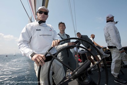 19 05 2010 - La Maddalena (ITA, Sardinia) Louis Vuitton Trophy - BMW ORACLE Racing - Training