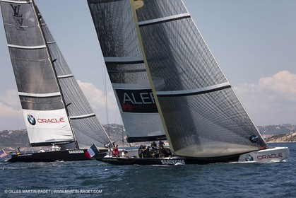 23 05 2010 - La Maddalena (ITA, Sardinia) Louis Vuitton Trophy - BMW ORACLE Racing - Racing Day 2
