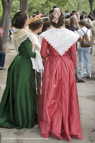 Arlésiennes en costume - Fête des Gardians - Arles