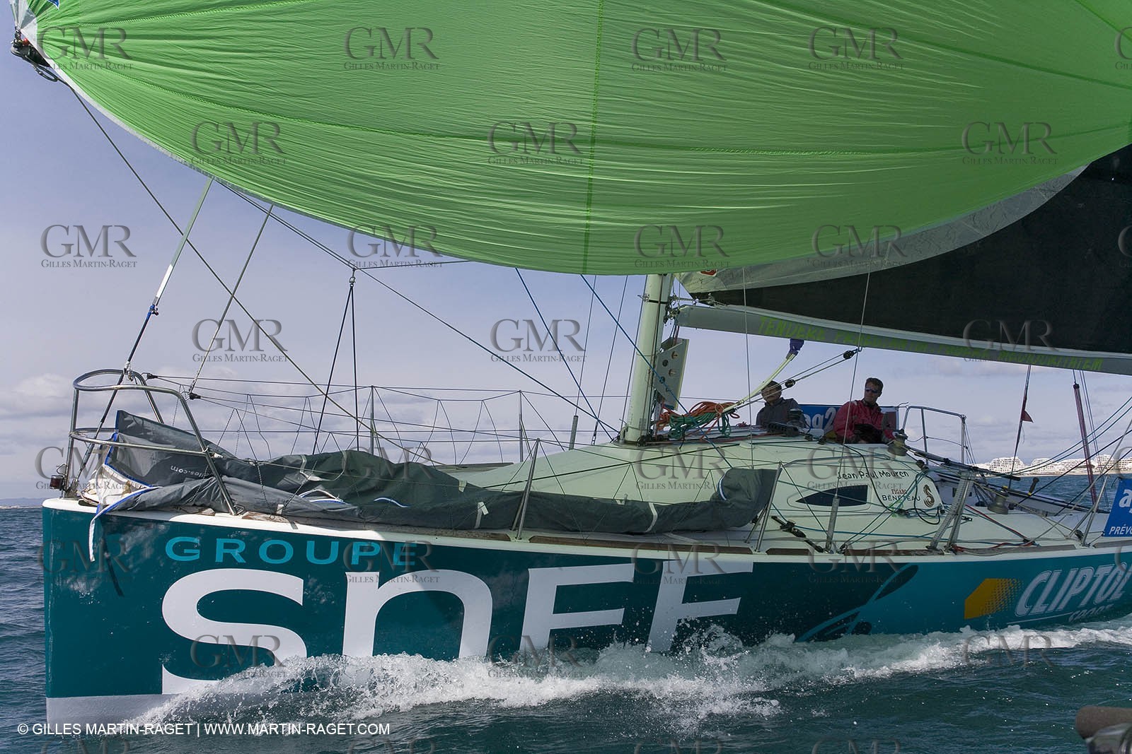27 03 08- La Grande Motte- (FRA,34) Transat AG2R 2008- Jean-Paul Mouren- Laurent Pellecuer