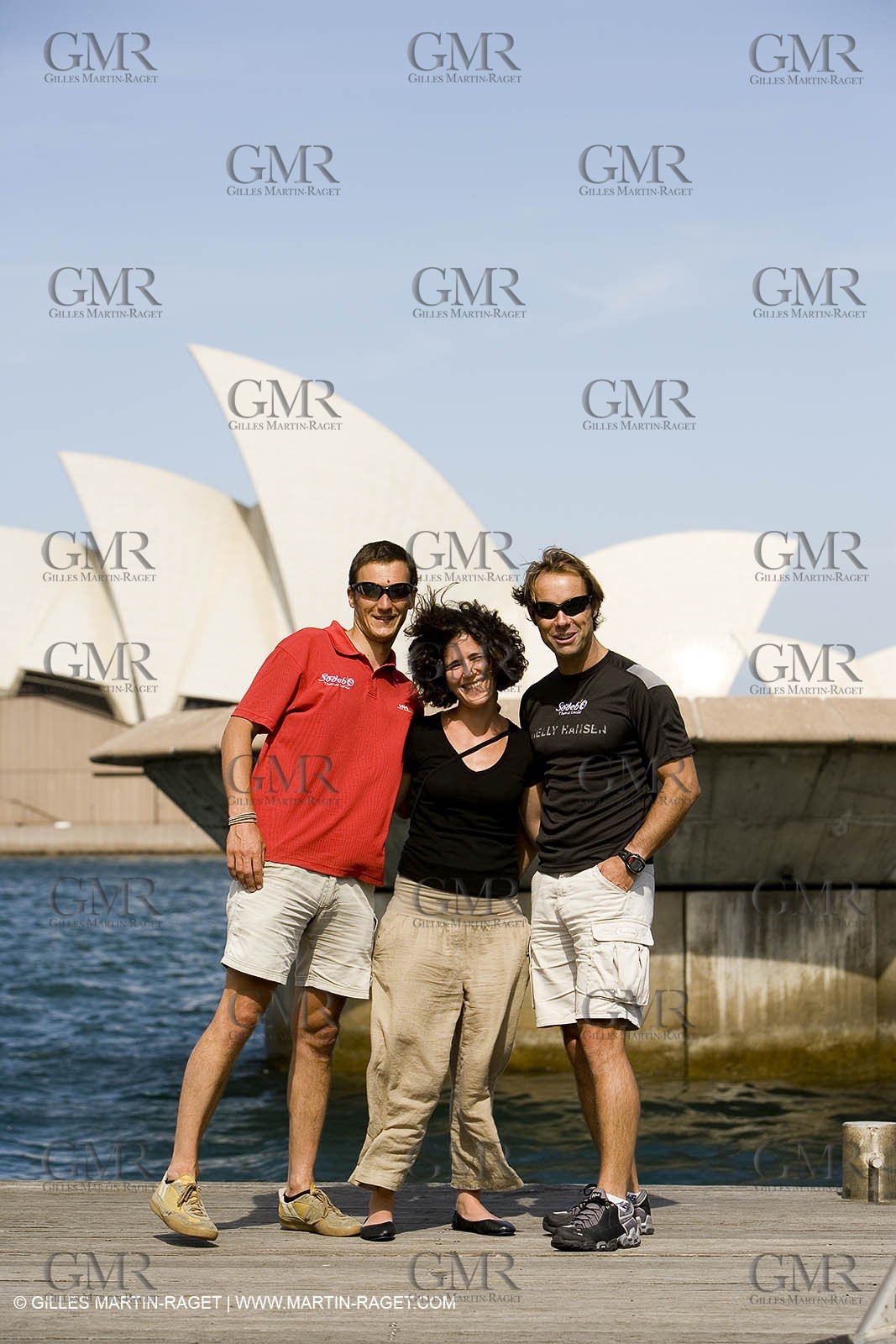 Sydney, Australia, Thomas Coville trimaran Sodebo building at Boat Speed