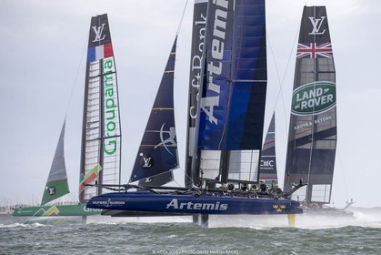 27 08 2015, Göthenburg, (SWE), 35th America's Cup, Louis Vuitton America's Cup World Series Göthenburg 2015, Tech Day,