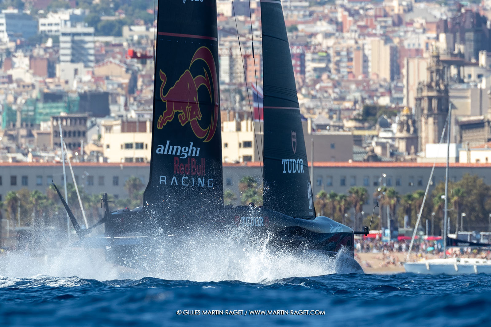 16 09 2024, Barcelona (ESP), 37th America's Cup, Louis Vuitton Cup Semi-final, Race Day 2
