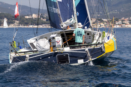19 04 2026, Saint-Tropez (FRA, 83), Société Nautique de Saint-Tropez, Paprec 600 2026, FLAMINGO ROSSO, Gildwen Moriceau-Loquen   Raphaël Maniglier