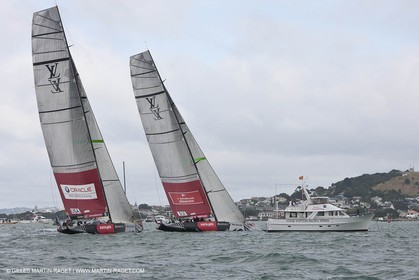 12 02 2009 - Auckland (NZL) -  Louis Vuitton Pacific Series -  Racing Day 12 - Challenger final