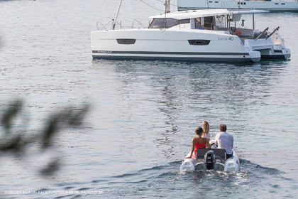 12 09 2016, Cannes (FRA,06), Chantier Fountaine-Pajot, Lucia 40