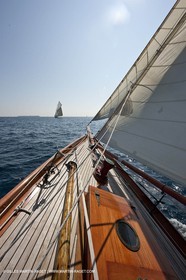 23 09 2009 - Cannes (FRA,83) - Régates Royales - A bord Pen duick