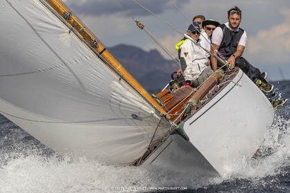 25 09 2022, Saint-Tropez (FRA, 83), Les Voiles de Saint-Tropez 2022, Arrivée des bateaux et de la Coupe d'Automne du Yacht Club de France