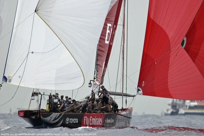 06 06 2007-Valencia (Spain)- 32nd America's Cup - Louis Vuitton Cup Final - Day 4