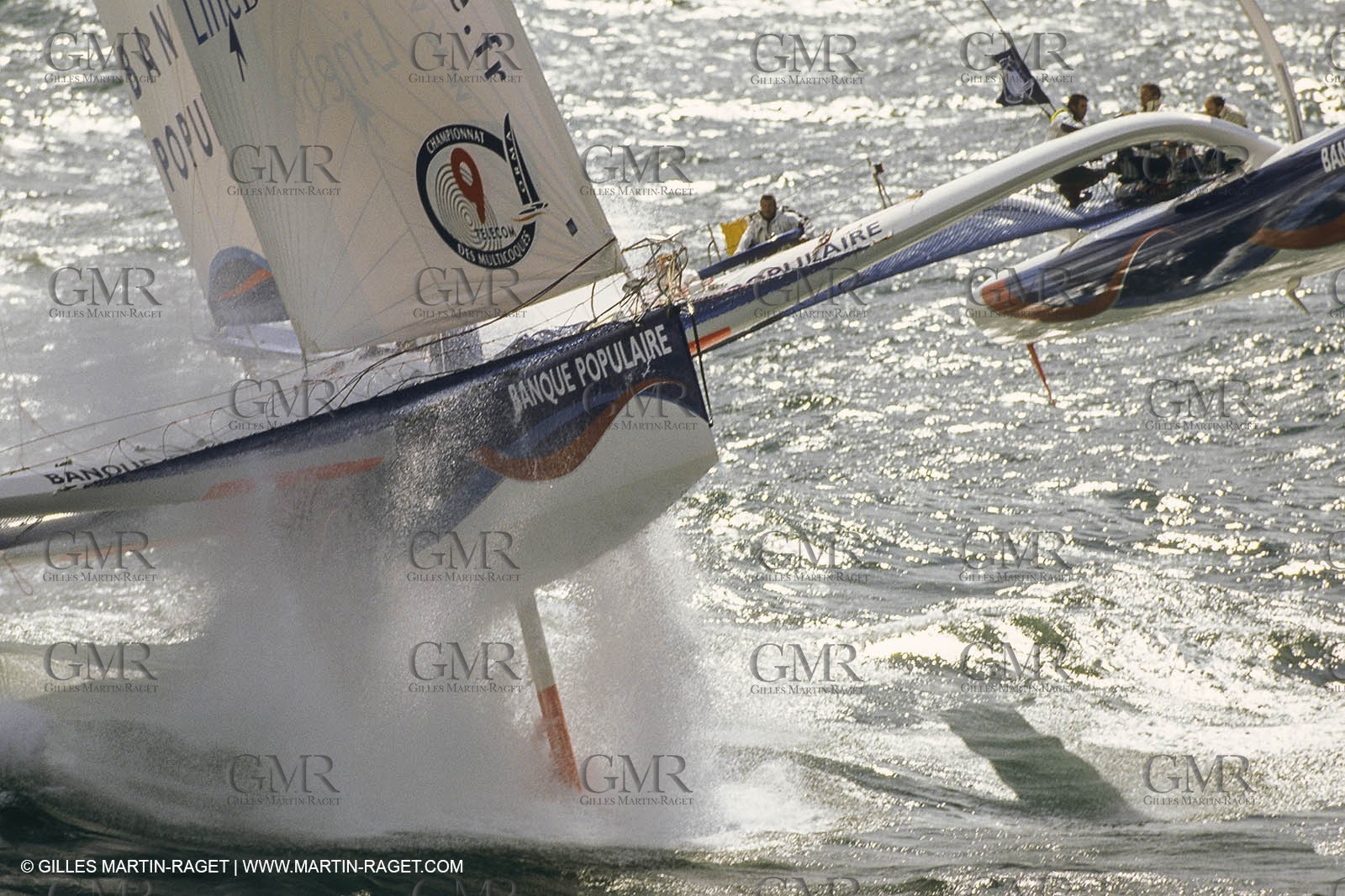 Yacht Racing, Multihull, ORMA 60, Lalou Roucayrol, Banque Populaire IV