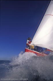 1996 - Vendée Globe  - Whirlpool - Catherine Chabaud