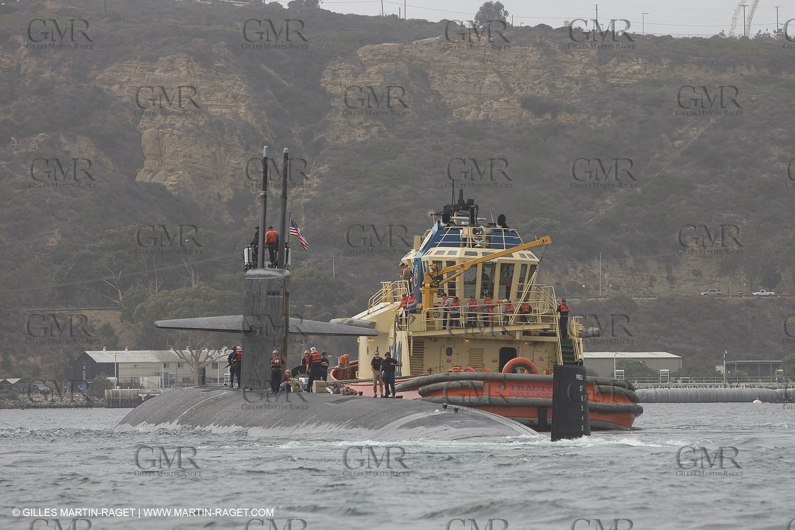 07 10 2008 - San Diego (CA, USA) - America's Cup - BMW ORACLE Racing - 90 ft trimaran sea trials - San Diego session - Day 1