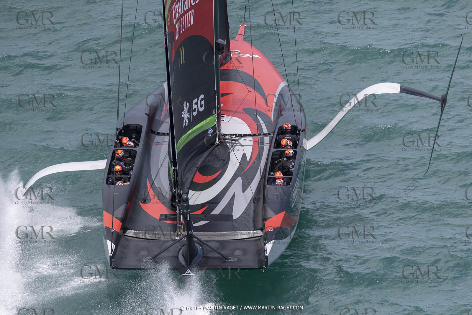 11 12 2020 - Auckland (NZL) - 36th America's Cup - Practice Sessions - Day 3 - Emirates Team New Zealand