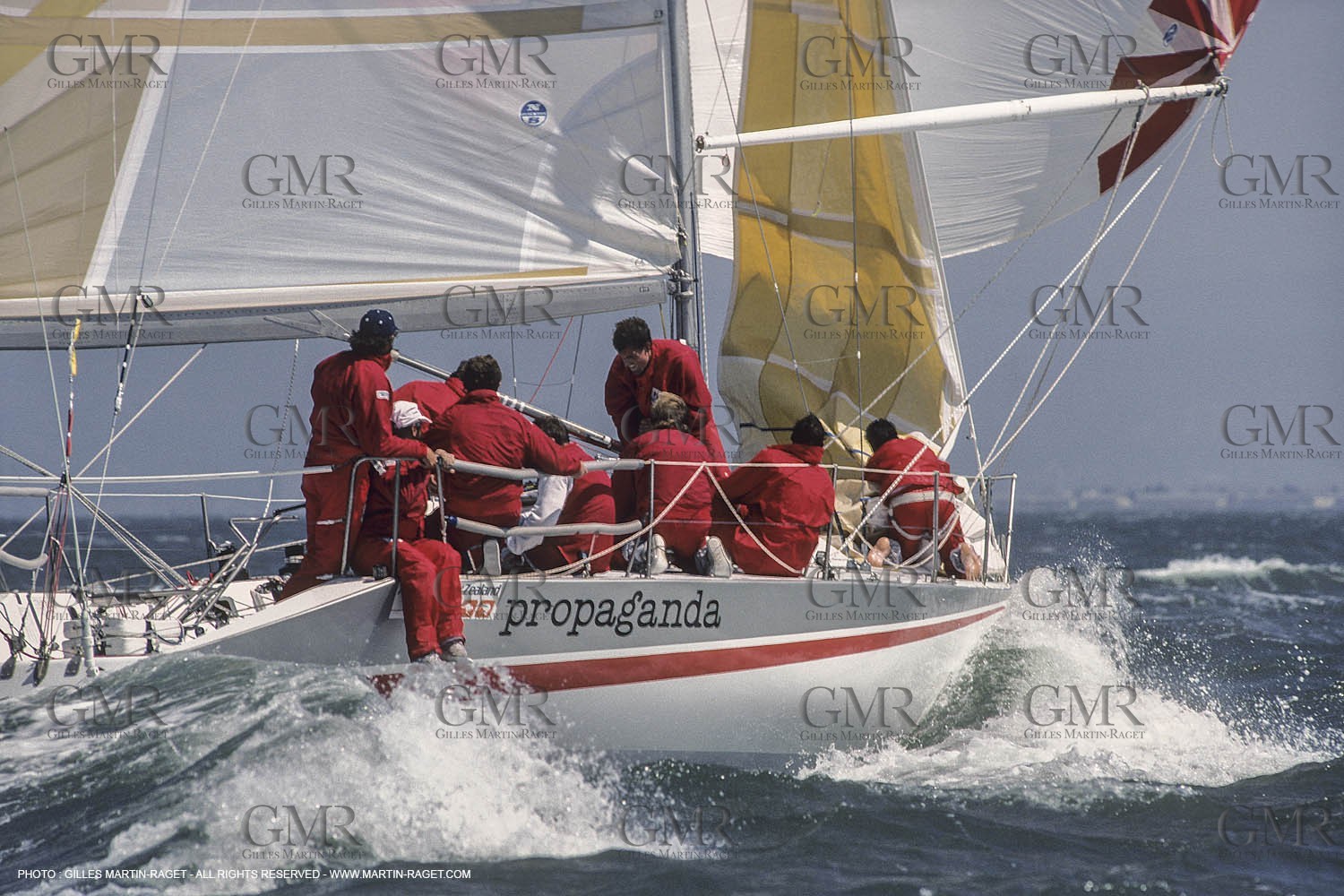 Sailing, Yacht Racing, One Ton Cup 1987, San Francisco (USA, CA)
