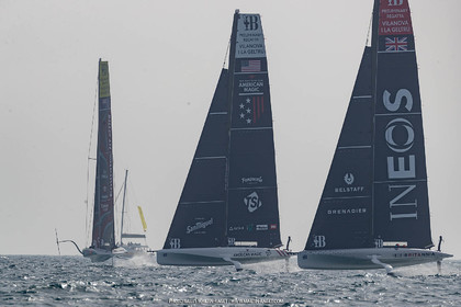 15 09 2023, Vilanova i La Geltru (ESP), 37th America's Cup, Preliminary Regatta N° 1, Race Day 3