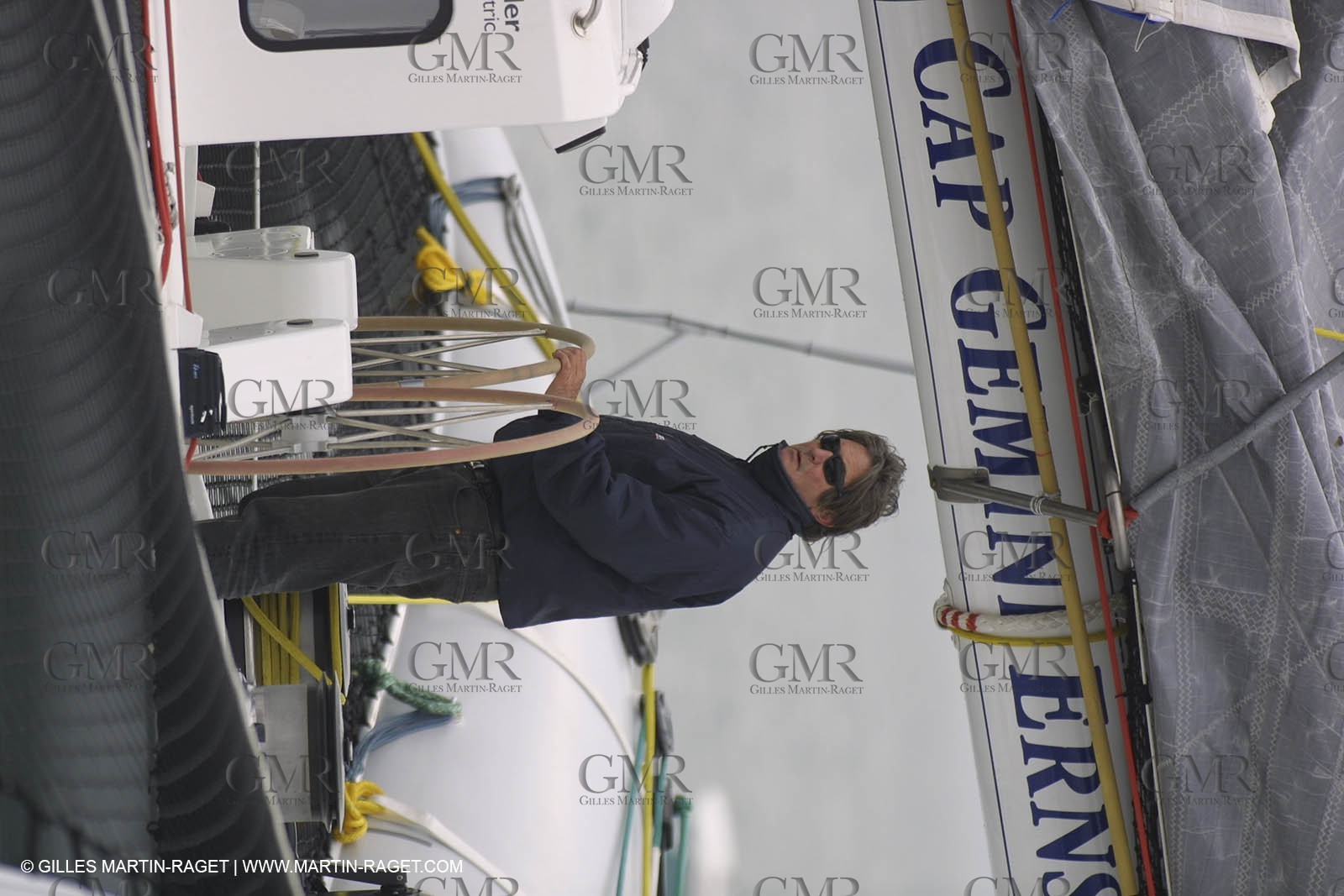 Geronimo - Jules Verne Trophy 2001 start - Brest