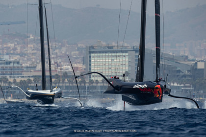 22 08 2024, Barcelona (ESP), Louis Vuitton 37th America's Cup, Louis Vuitton Preliminary Regatta, Race Day 1