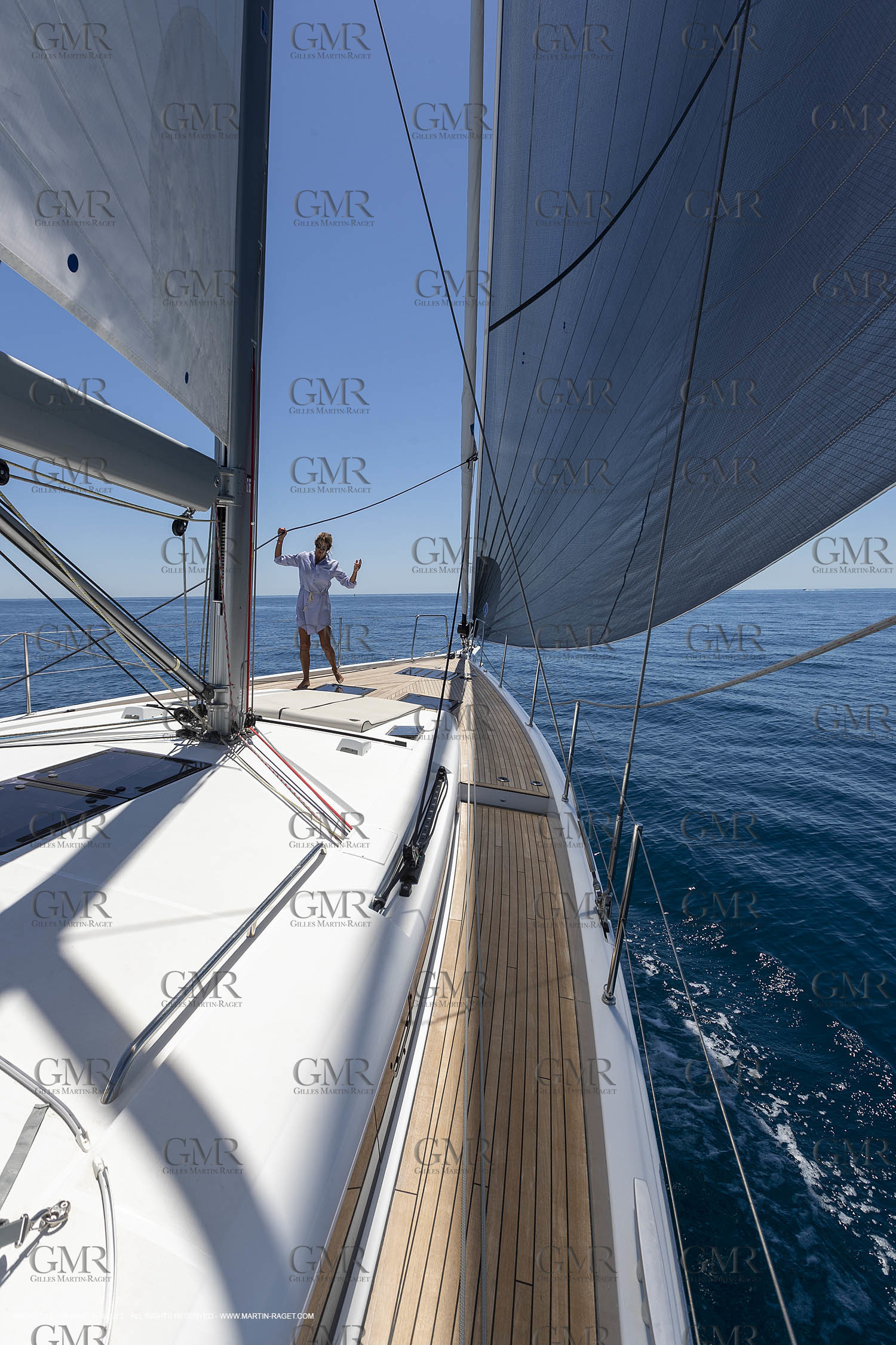 07 07 2020, Marseille (FRA,13) Beneteau Oceanis Yacht 54