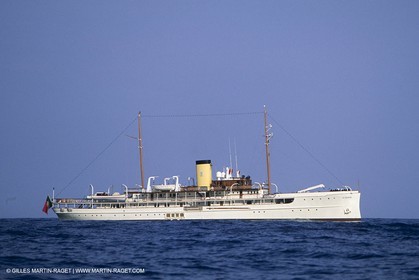 Classic Motor Yachts - Delphine at the Monaco Classic Week
