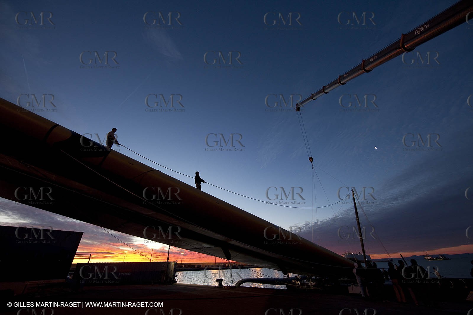 01-02 2010 - Valencia (ESP) - 33rd America's Cup - BMW ORACLE Racing -