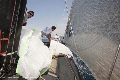 19 05 2010 - La Maddalena (ITA, Sardinia) Louis Vuitton Trophy - BMW ORACLE Racing - Training