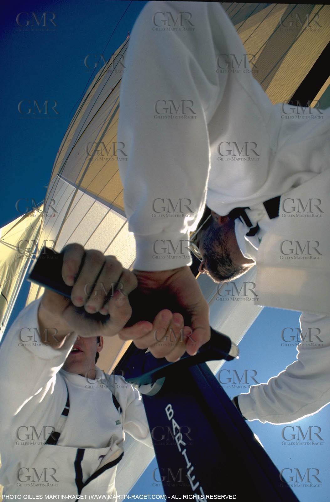 America's Cup, San Diego 1992, onboard Ville de Paris