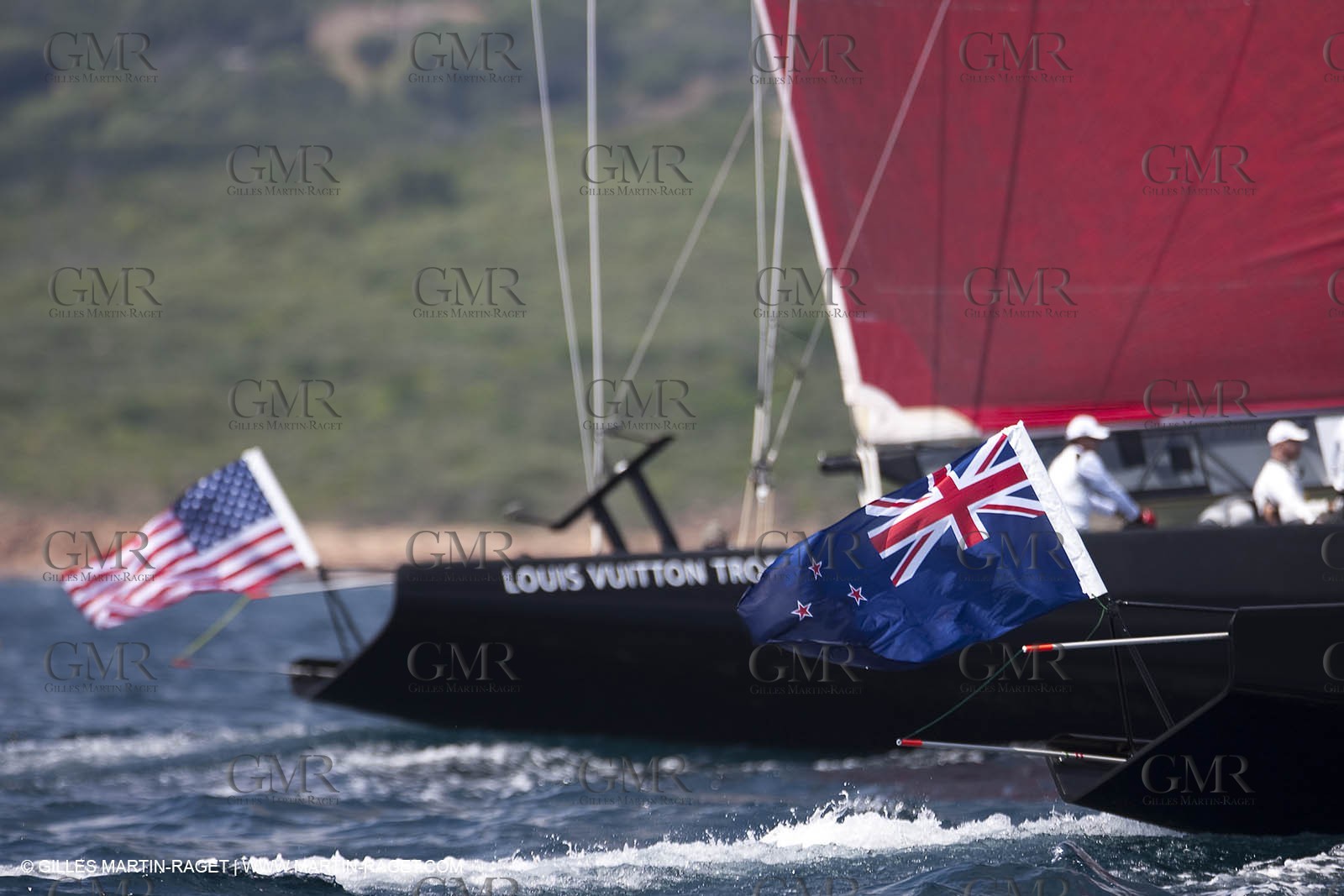 19 05 2010 - La Maddalena (ITA, Sardinia) Louis Vuitton Trophy - BMW ORACLE Racing - Training