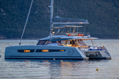 30 08 2018, Porto Vecchio (FRA, South Corsica) Chantier Fountaine-Pajot, Alegria 67