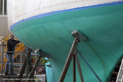 13 03 2010 - La Ciotat (FRA,13) - Mariska - finitions au Charpentiers Réunis